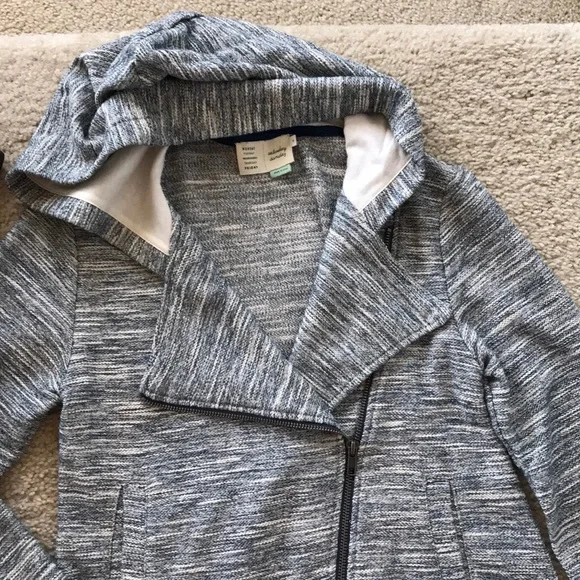 Anthropologie Hooded Tweed Moto Jacket - Picture 5 of 7